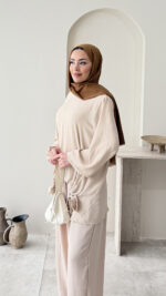 Şalvar Takım - Taş - Görsel 5