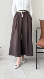 Etekli Pantalon - Acı Kahve