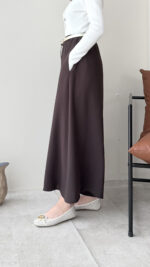 Etekli Pantalon - Acı Kahve - Görsel 3