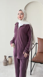 Mirel Premium Oyşo Takım - Mürdüm - Görsel 5