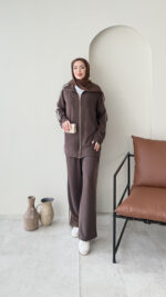 Mirel Premium Oyşo Takım - Kahverengi