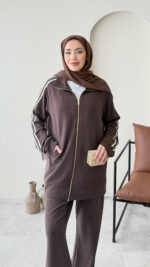 Mirel Premium Oyşo Takım - Kahverengi - Görsel 3