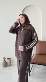 Mirel Premium Oyşo Takım - Kahverengi - Görsel 4