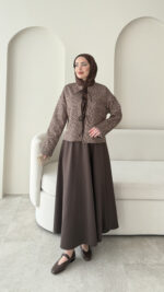 Leopar Scuba Takım - Kahve - Görsel 2