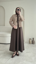 Leopar Scuba Takım - Camel - Görsel 7