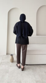 Hola Triko Kazak - Koyu Lacivert - Görsel 5