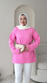 Hola Triko Kazak - Pembe