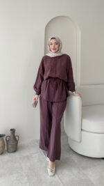 Mayra Tensel Takım - Mürdüm