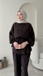 Mayra Tensel Takım - Acı Kahve - Görsel 4