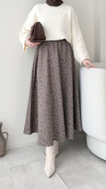 Leopar Scuba Etek - Kahve - Görsel 2