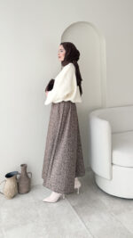 Leopar Scuba Etek - Kahve - Görsel 4