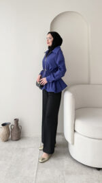 Yelin Ceket - Mor - Görsel 3