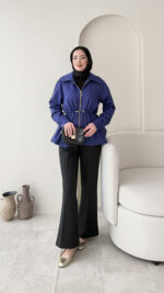 Yelin Ceket - Mor - Görsel 4