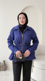 Yelin Ceket - Mor - Görsel 5