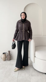 Yelin Ceket - Kahverengi - Görsel 4