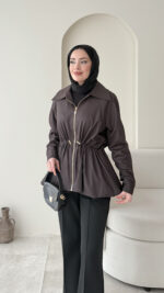 Yelin Ceket - Kahverengi - Görsel 5