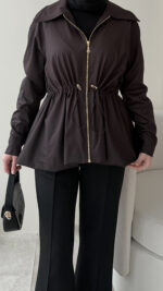 Yelin Ceket - Kahverengi - Görsel 6