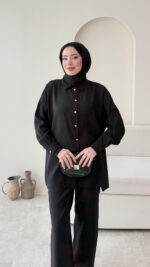 Liona Modal Takım - Siyah - Görsel 4