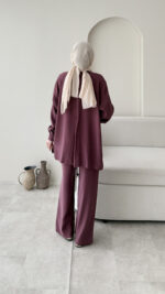 Liona Modal Takım - Mürdüm - Görsel 3