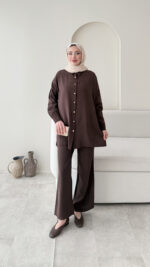 Liona Modal Takım - Kahve