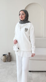 Royal Sweat - Beyaz - Görsel 2