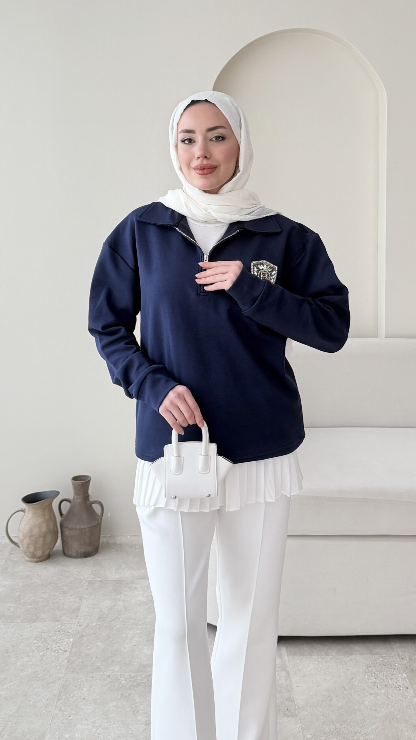 1767366334_0_6957debeb551b.jpg Royal Sweat - Lacivert - Görsel 1