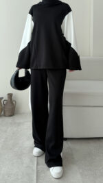 Pina Geçişli Oyşo Takım - Siyah - Görsel 6