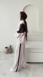 Pina Geçişli Oyşo Takım - Vizon - Görsel 2