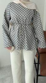 Ekose Scuba Sweat - Mavi - Görsel 3