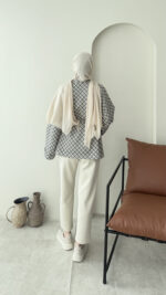 Ekose Scuba Sweat - Mavi - Görsel 6