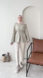 Ekose Scuba Sweat - Yeşil - Görsel 3