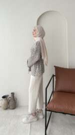 Ekose Scuba Sweat - Antrasit - Görsel 5