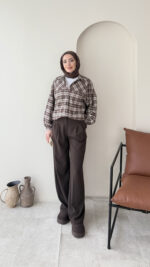 Oduncu Gömlek - Kahve - Görsel 3