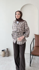 Oduncu Gömlek - Vizon - Görsel 2