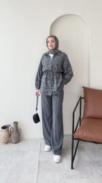 Oduncu Gömlek - Siyah - Görsel 4