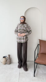 Oduncu Gömlek - Haki - Görsel 3