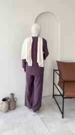 Rasha Modal Takım - Mürdüm - Görsel 3