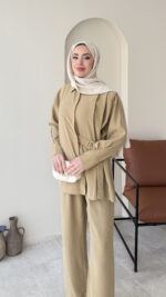 Rasha Modal Takım - Camel - Görsel 4