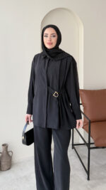 Rasha Modal Takım - Siyah - Görsel 4