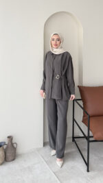 Rasha Modal Takım - Antrasit