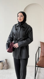 Flower Ceket - Siyah - Görsel 2