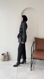 Flower Ceket - Siyah - Görsel 5