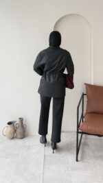 Flower Ceket - Siyah - Görsel 6