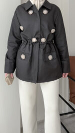 Flower Ceket - Acı Kahve - Görsel 3