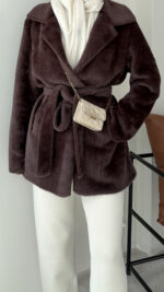 Gusi Kürk - Kahve - Görsel 3