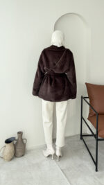 Gusi Kürk - Kahve - Görsel 6