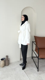 Gusi Kürk - Beyaz - Görsel 6