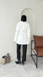 Gusi Kürk - Beyaz - Görsel 7