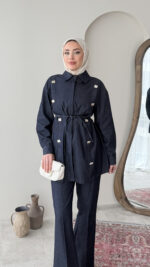 Noyan Denim Takım - Mavi - Görsel 4