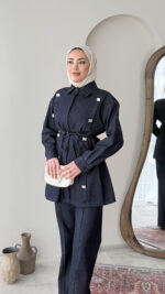 Noyan Denim Takım - Mavi - Görsel 5